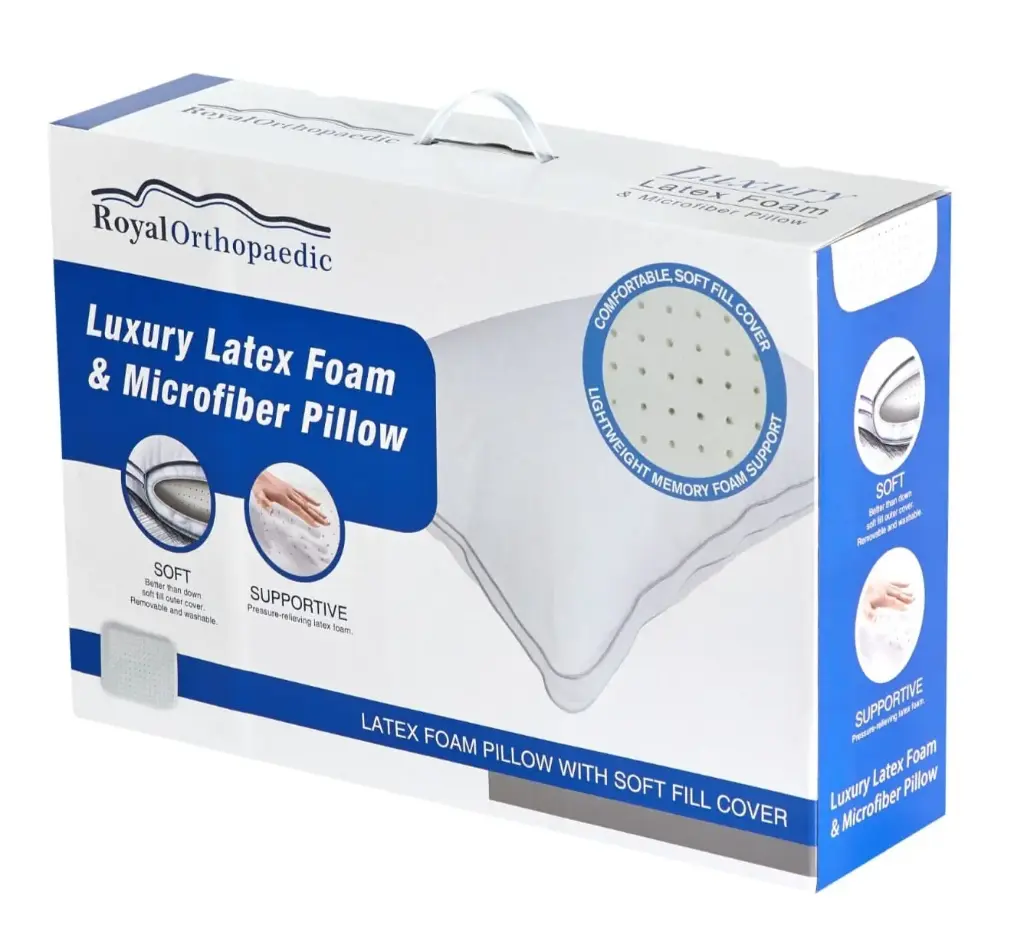 مخده فايبر مع فوم طبقات وسد 