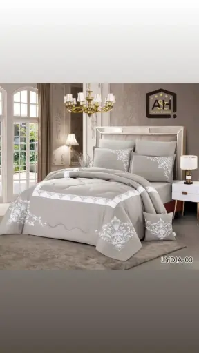 [53221148] مفرس استار هوم 8 قطع مطرز نفرين 